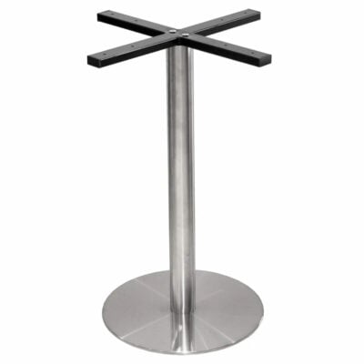 Round Stainless Steel Contract Table Base