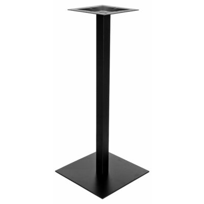 Black Cast Iron Poseur Table Base