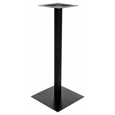 Black Cast Iron Poseur Table Base