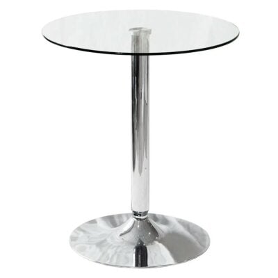 Circular Glass Bistro Table