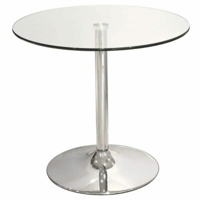 Clear Glass Bistro Table