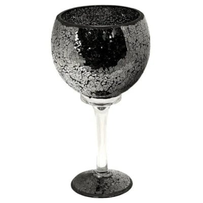 Mosaic Glass Goblet