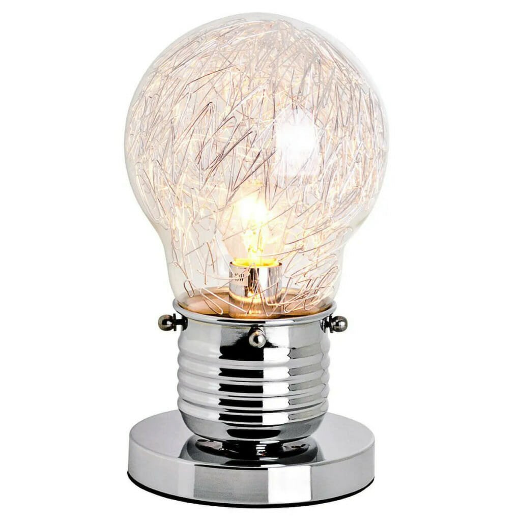 Light Bulb Shaped Table Lamp