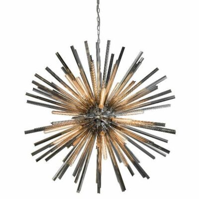 Silver Flare Chandelier