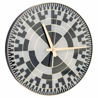Checkers Wall Mounted Clock