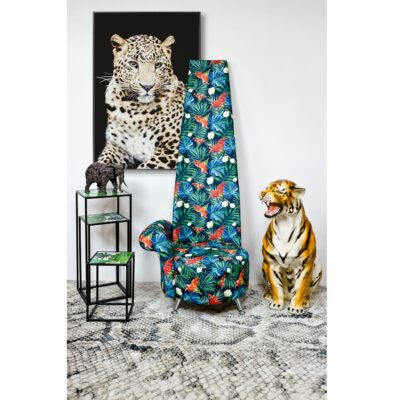 Tropical Jungle Fabric Potenza Chair