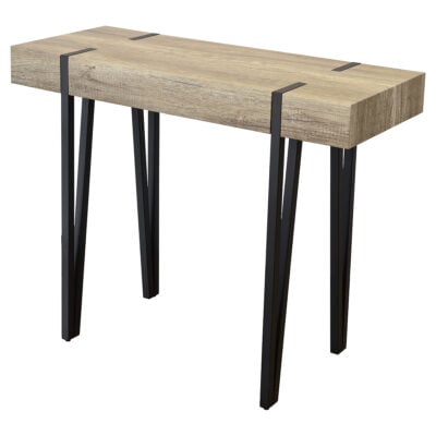 Canyon Wood Effect Console Table