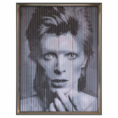 Ziggy Stardust Kinetic Wall Art - Centre View