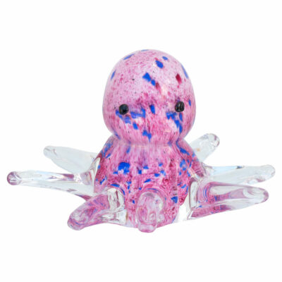 Glass Pink Octopus