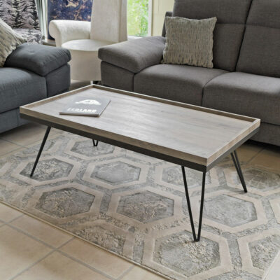 Antique Grey Coffee Table