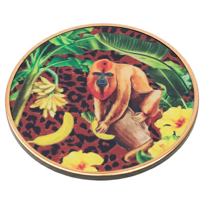Golden Monkey Circular Coaster