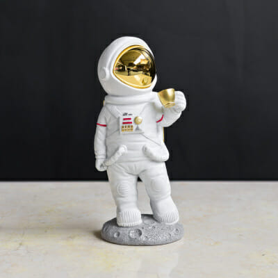 Coffee on the Moon Astronaut Figurine