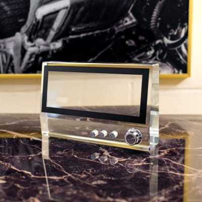 Crystal Glass Tablet in our Showroom