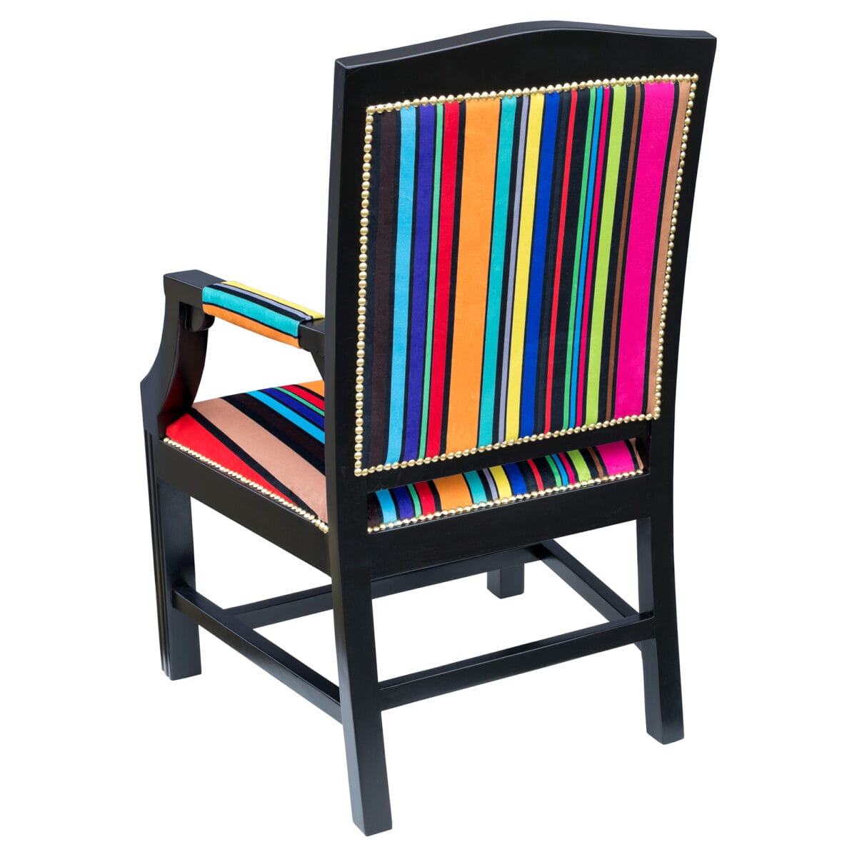 Vibrant Stripe Accent Chair Fabulous Furniture