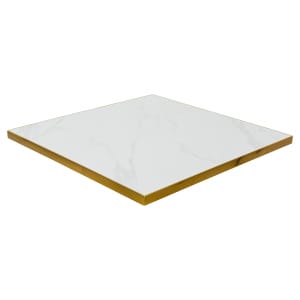Ceramic White Marble Square Table Top