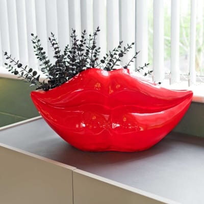 Red Lips Planter