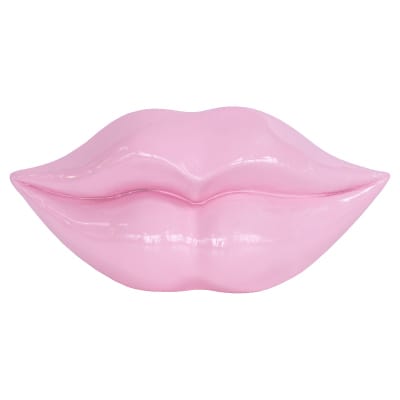 Large Pink Lips Sculpture