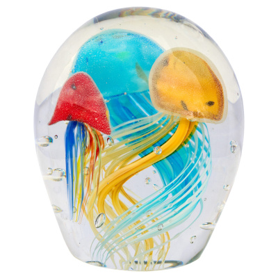Large Glass Jellyfish Ornament